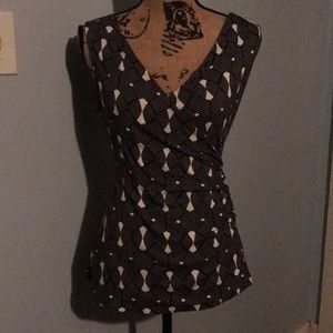 Banana Republic cris cross design top